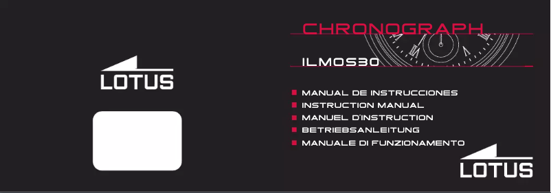 Page 1 de la notice Manuel utilisateur Lotus 15969