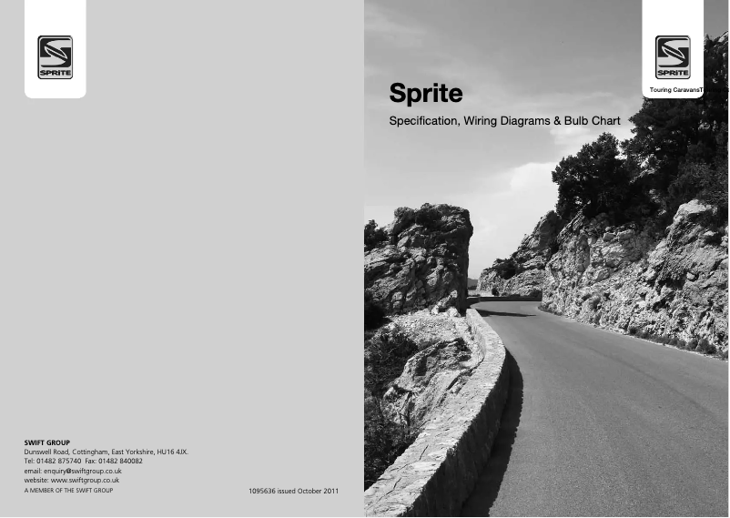 Imagen de la primera página del manual del dispositivo Sprite (2012)