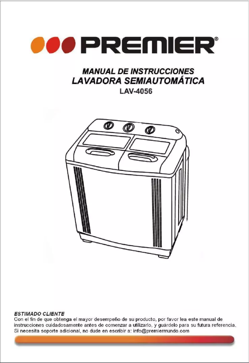 Página 1 del manual Manual de usuario Premier LAV-4056