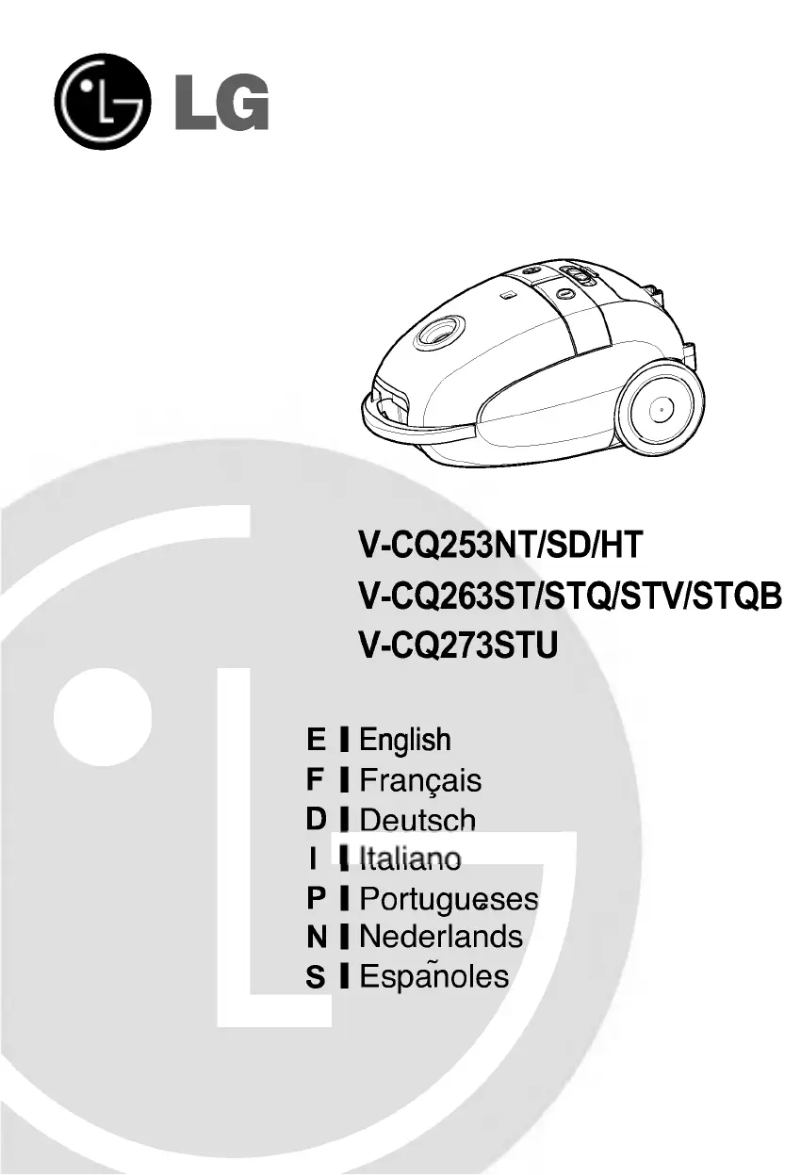 Page n°1 - Manuel utilisateur LG VTCQ263STU