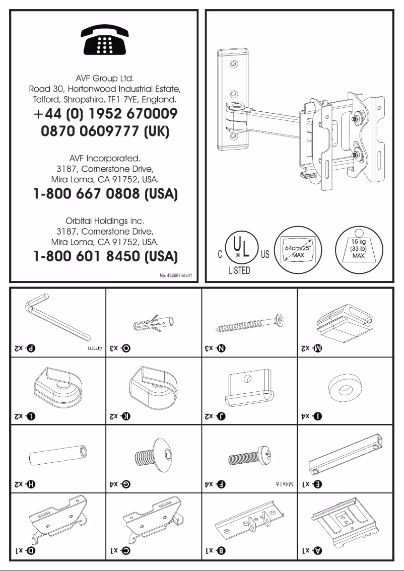 Página 1 del manual Manual de usuario AVF EL103B-A