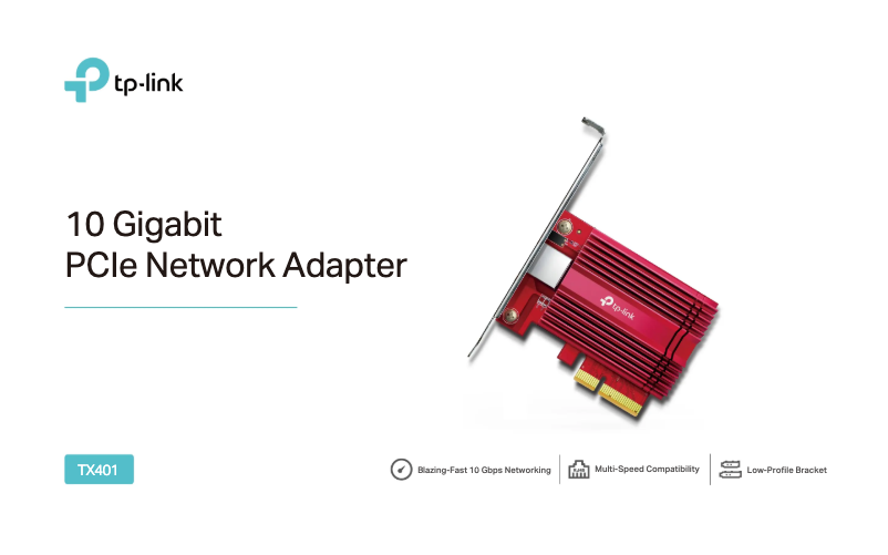 Page n°1 - Fiche technique TP-Link TX401