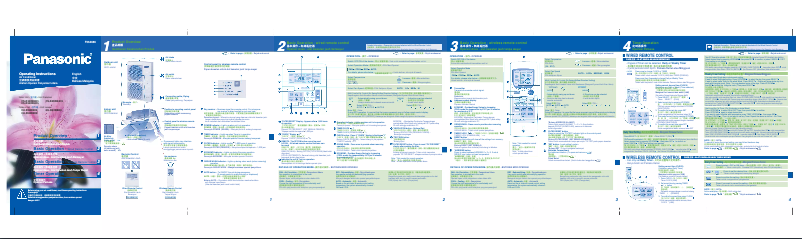 Page 1 de la notice Manuel utilisateur Panasonic CS-D50DB4H5