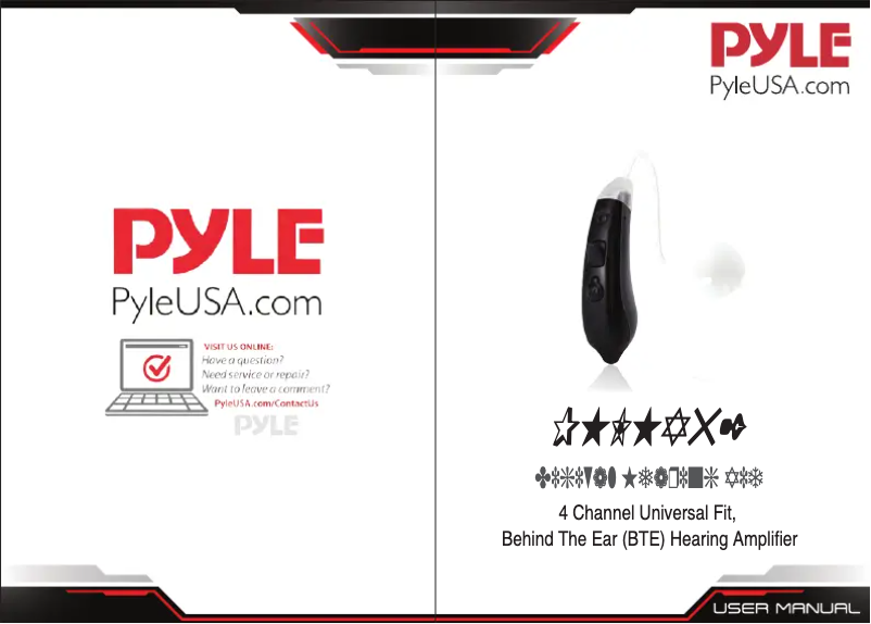 Page n°1 - Manuel utilisateur Pyle PHLHA52.6