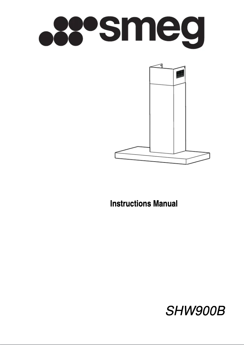 Page n°1 - Manuel utilisateur Smeg SHW900B