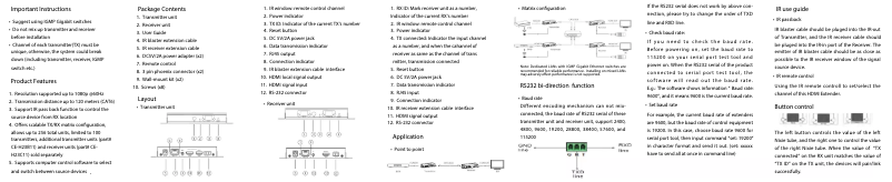 Page 1 de la notice Manuel utilisateur Siig CE-H23A11-S1
