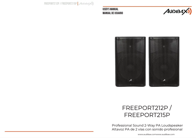 Image de la première page du manuel de l'appareil Freeport 212P