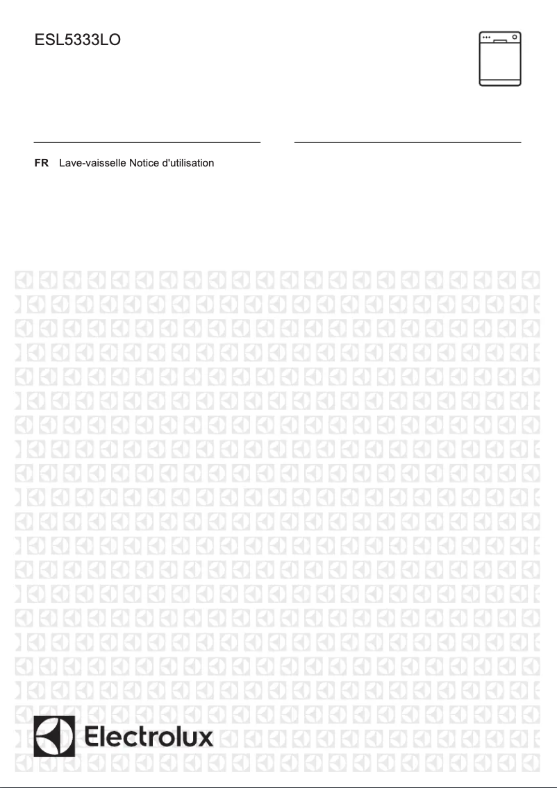 Image de la première page du manuel de l'appareil ESL5333LO