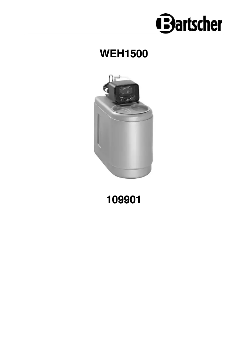 Imagen de la primera página del manual del dispositivo WEH1500