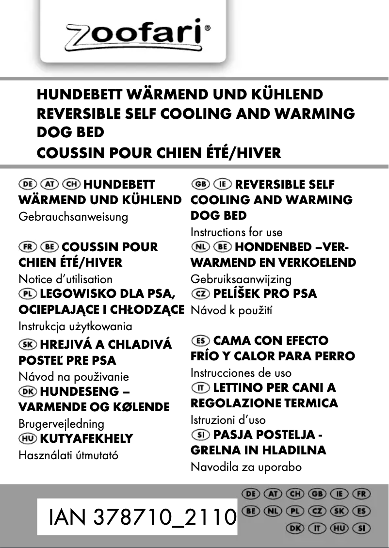 Página 1 del manual Manual de usuario Zoofari IAN 378710