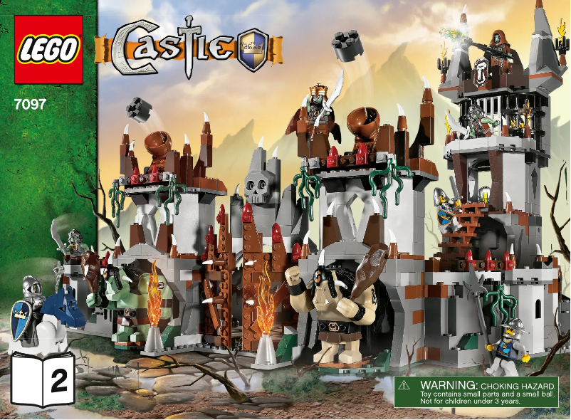 Page 1 de la notice Manuel utilisateur Lego Castle 7097