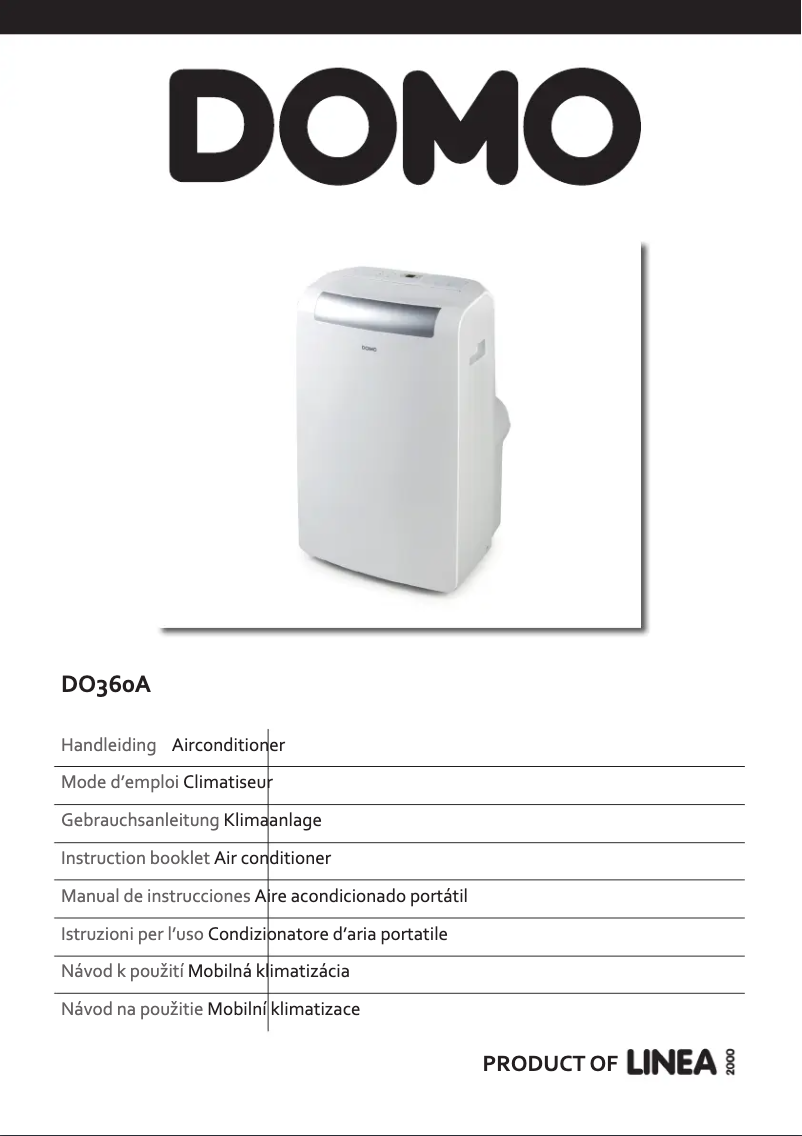 Page 1 de la notice Manuel utilisateur Domo DO360A