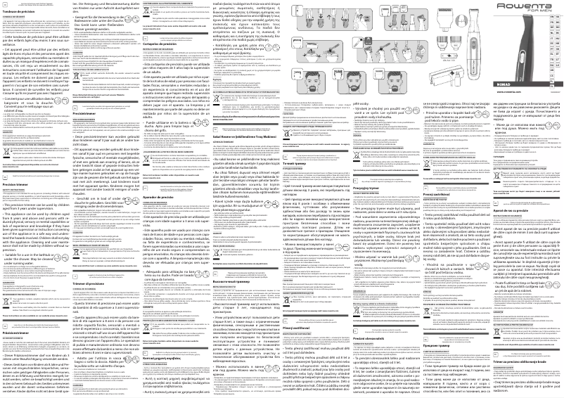 Page 1 de la notice Manuel utilisateur Rowenta Nomad TN3620F0