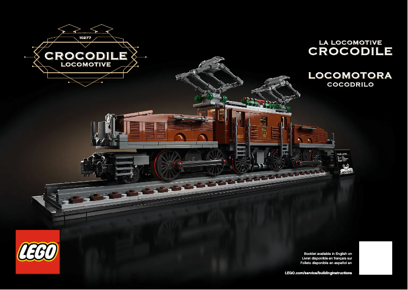 Page 1 de la notice Manuel utilisateur Lego Vehicles Creatorexpert 10277