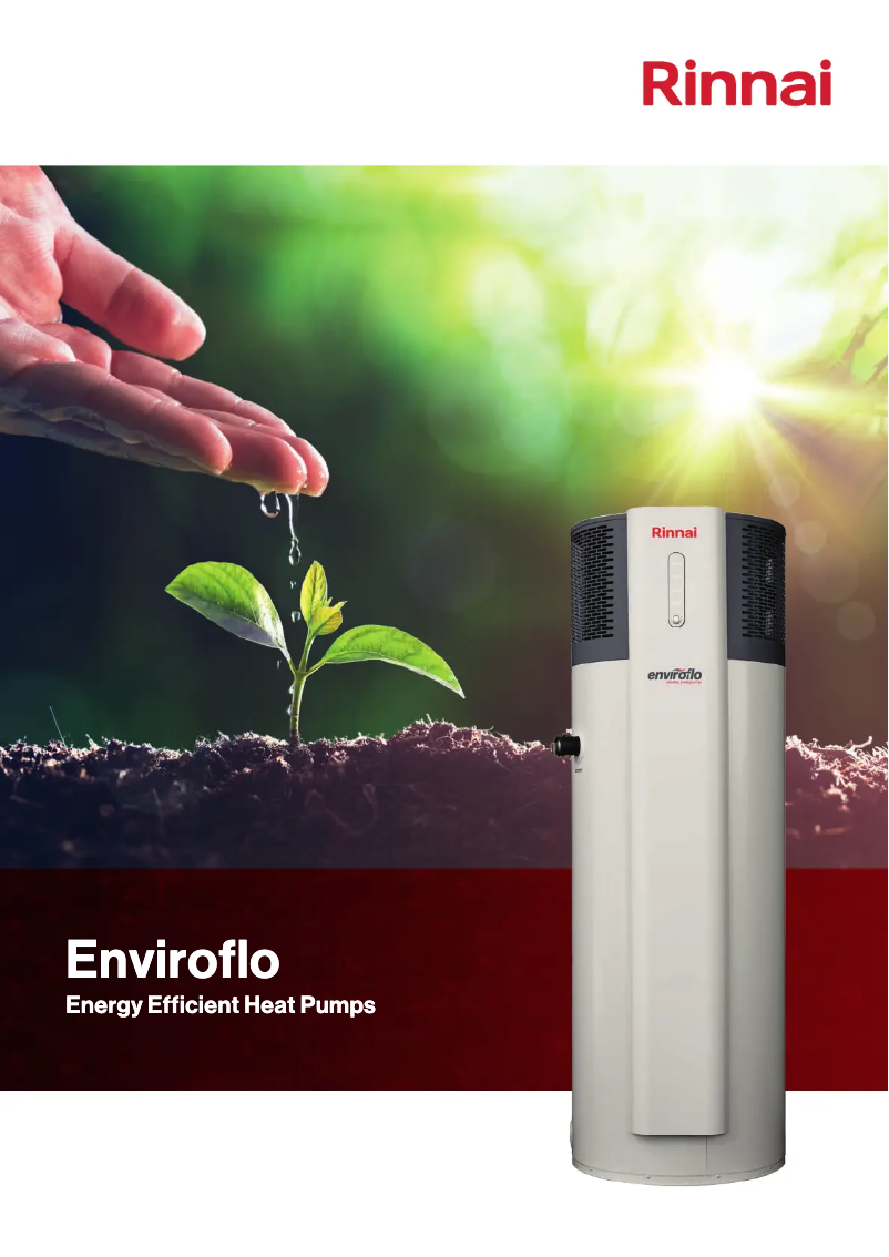 Page n°1 - Brochure Rinnai EHPA250VMAWH