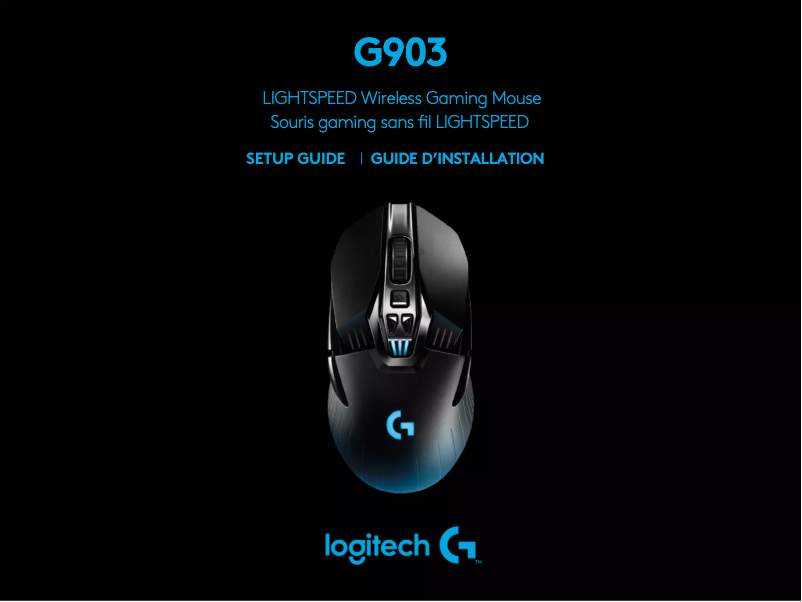 Image de la première page du manuel de l'appareil G903 Hero