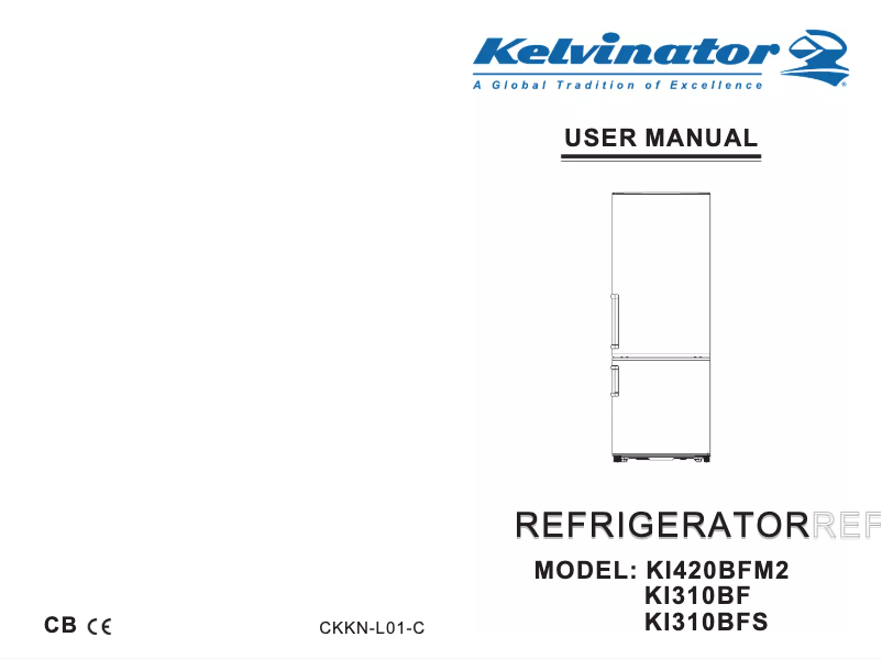 Page n°1 - Manuel utilisateur Kelvinator KI310BF
