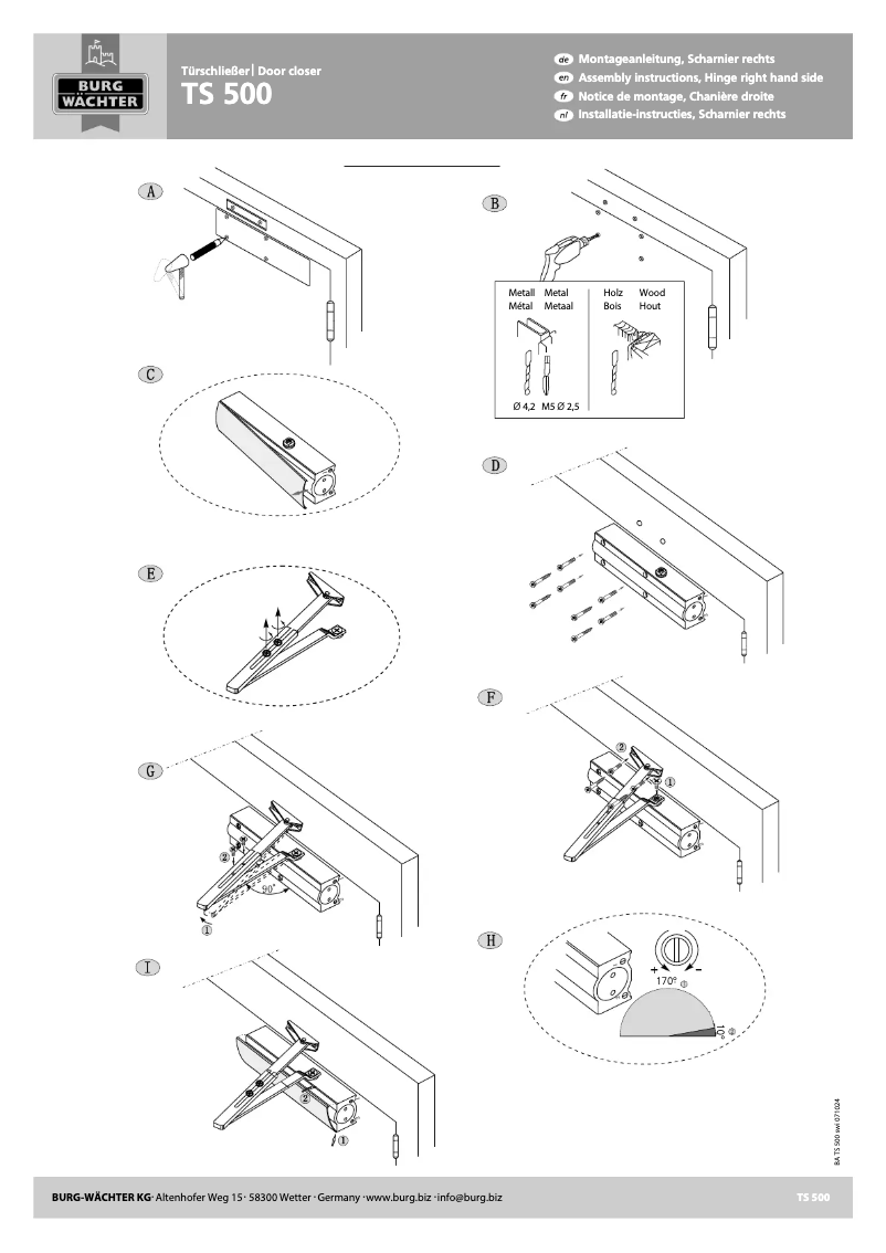 Image de la première page du manuel de l'appareil TS 504