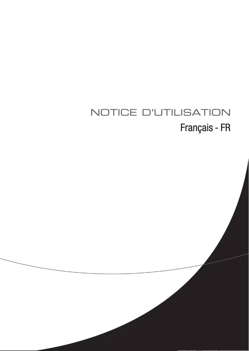 Page 1 de la notice Manuel utilisateur Airlux CC902ETR3