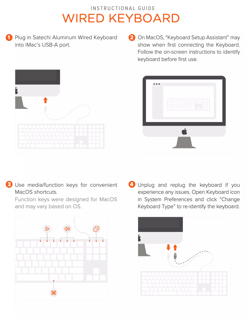 Page 1 de la notice Manuel utilisateur Satechi ST-AMWKS-ND