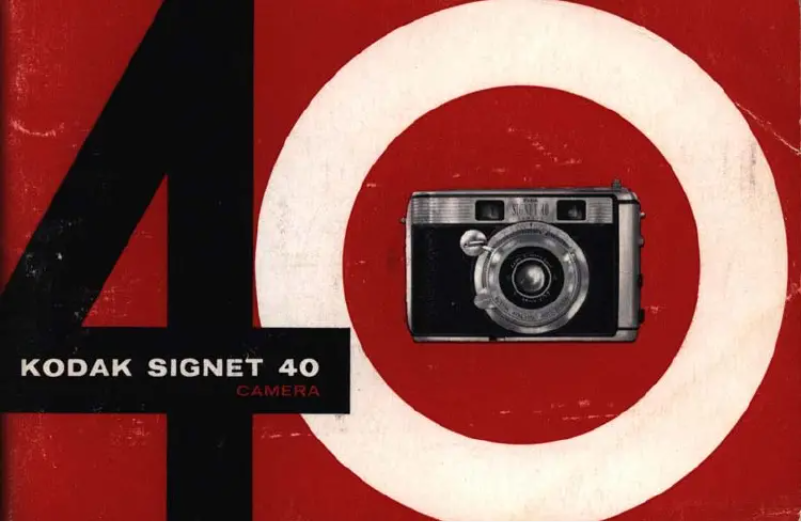 Image de la première page du manuel de l'appareil Signet 40