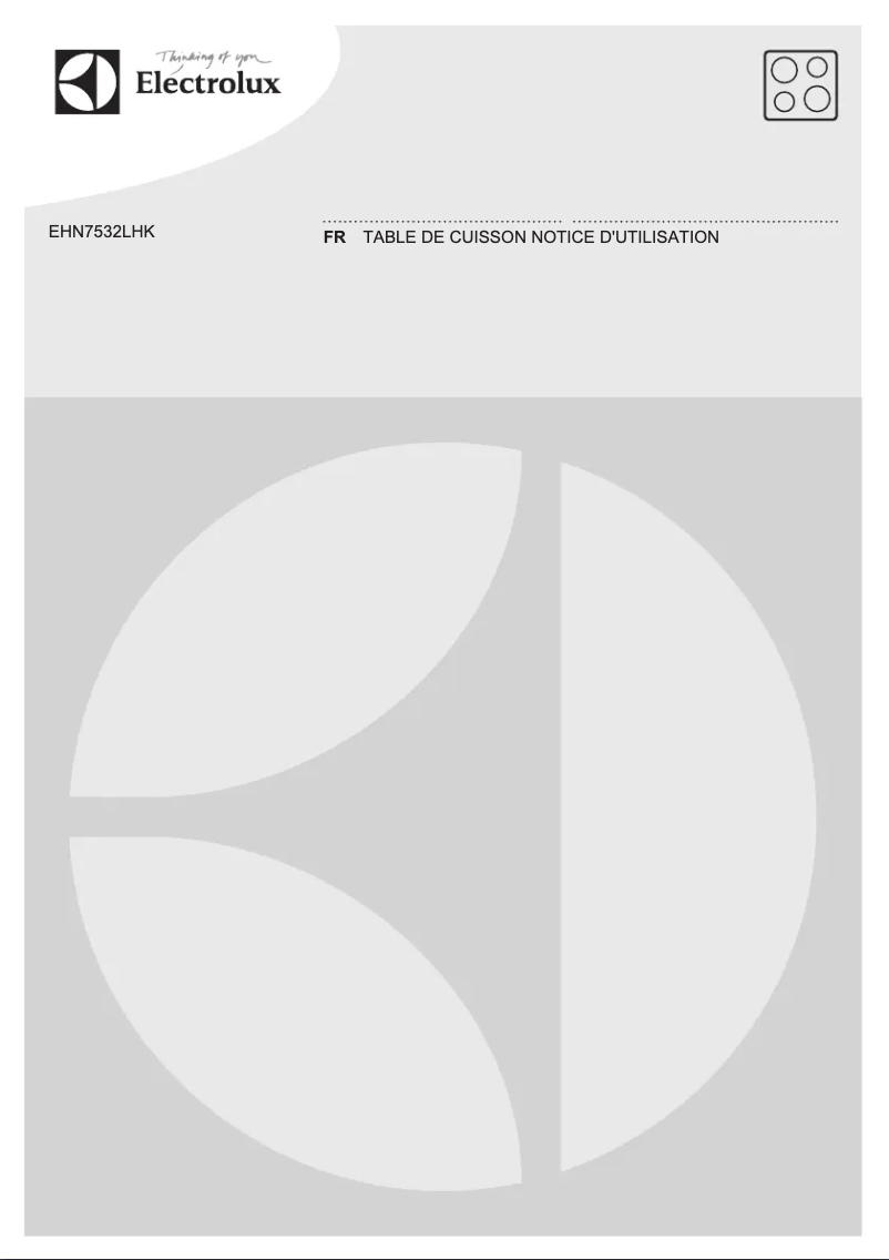 Page n°1 - Manuel utilisateur Electrolux EHN7532LHK