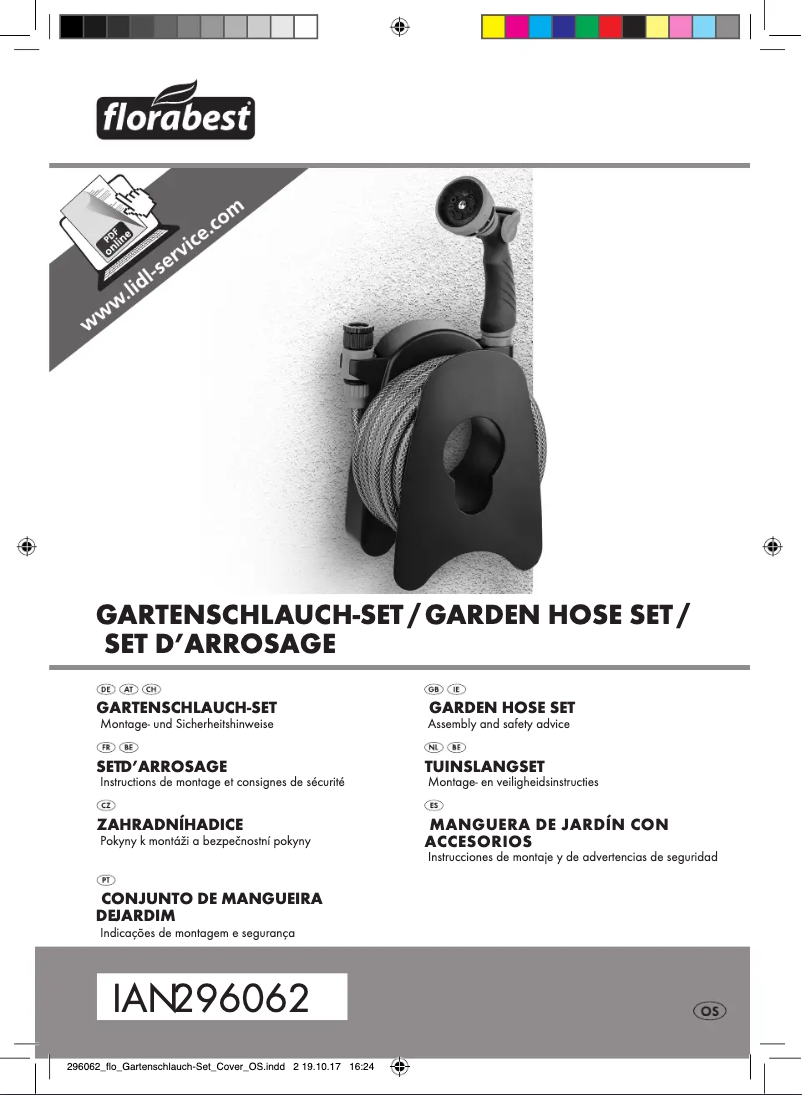 Page 1 de la notice Manuel utilisateur Florabest IAN 296062