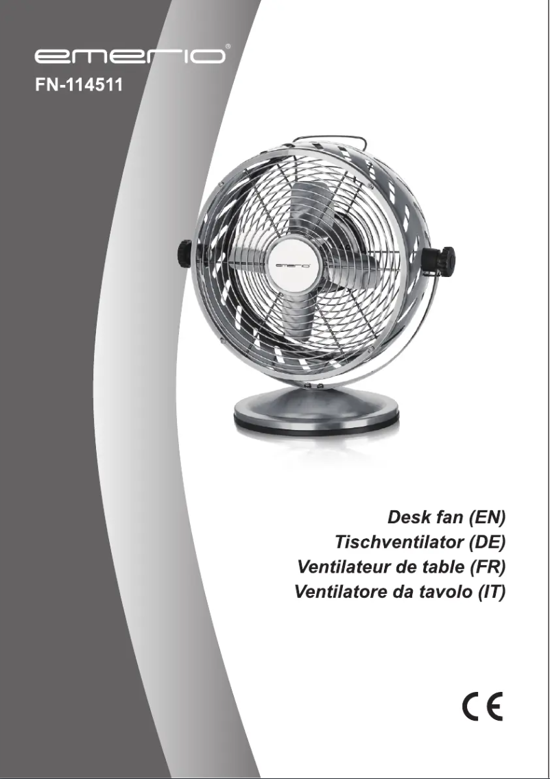 Image de la première page du manuel de l'appareil FN-114511