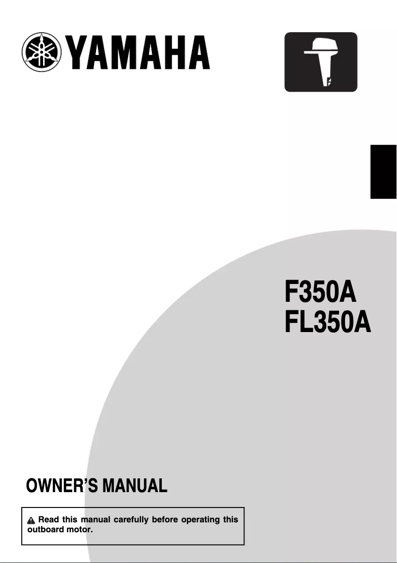 Página 1 del manual Manual de usuario Yamaha FL350A (2018)