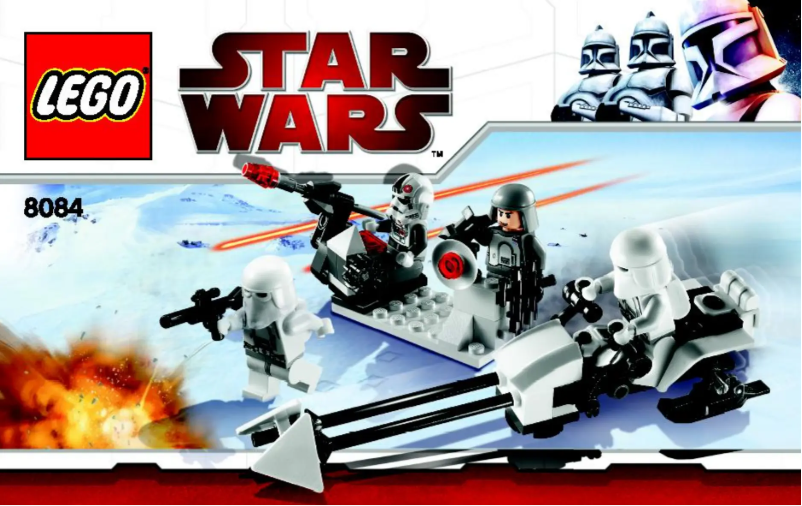 Image de la première page du manuel de l'appareil Snowtrooper (TM) Battle Pack