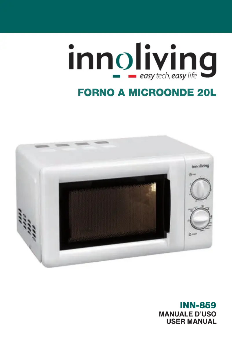 Page n°1 - Manuel utilisateur Innoliving INN-859