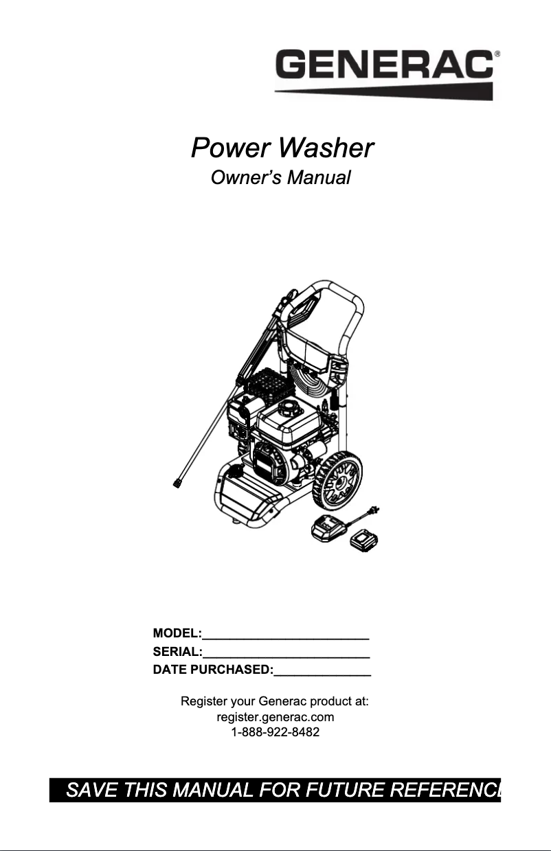 Image de la première page du manuel de l'appareil G0088940