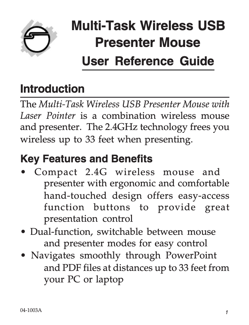 Image de la première page du manuel de l'appareil JK-US0J12-S1