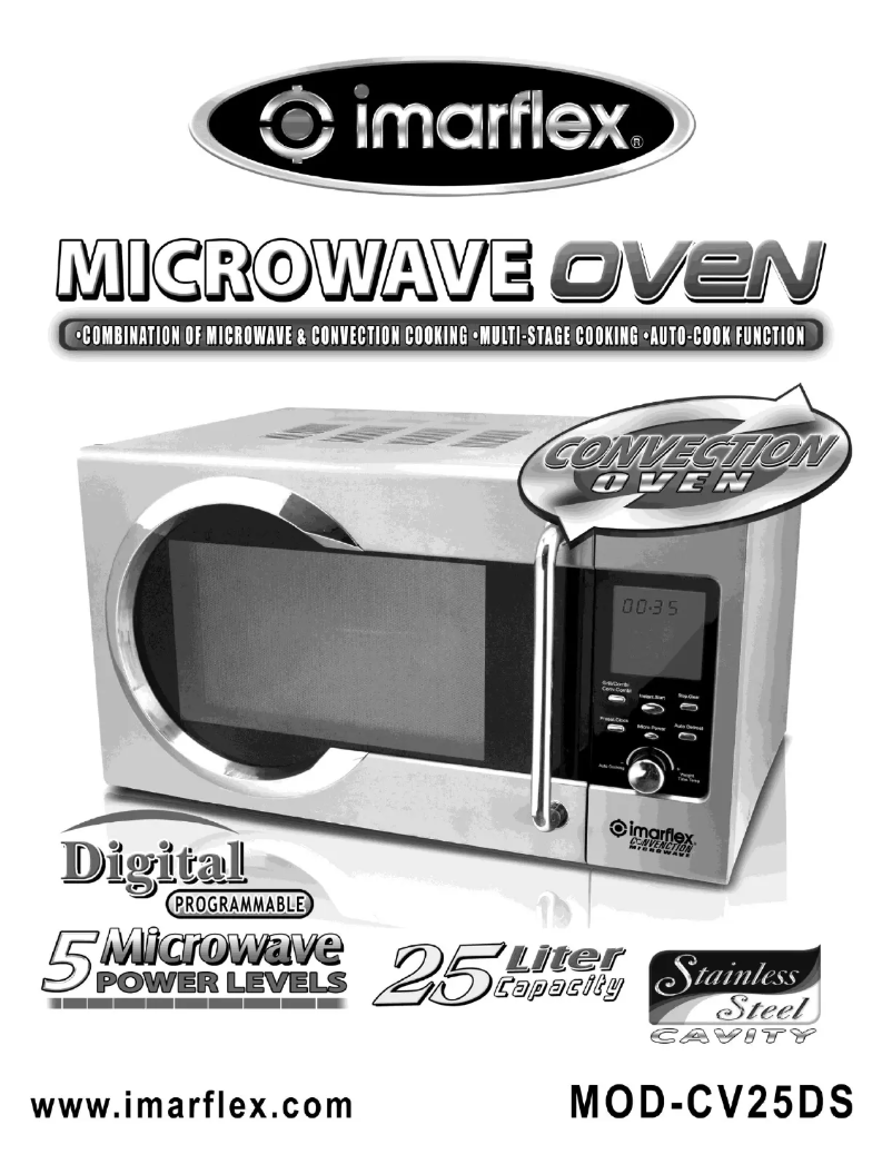 Page 1 de la notice Manuel utilisateur Imarflex MOD-CV30DS