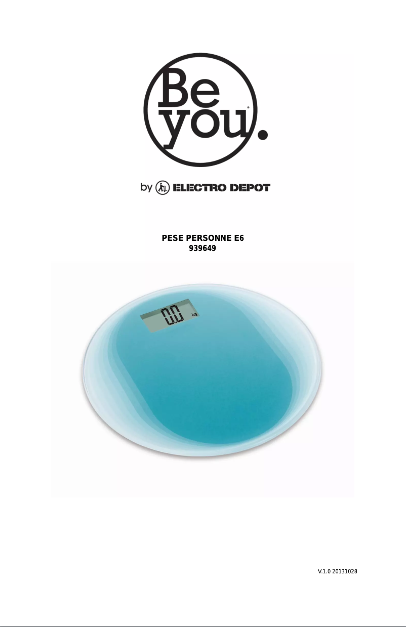 Imagen de la primera página del manual del dispositivo E6