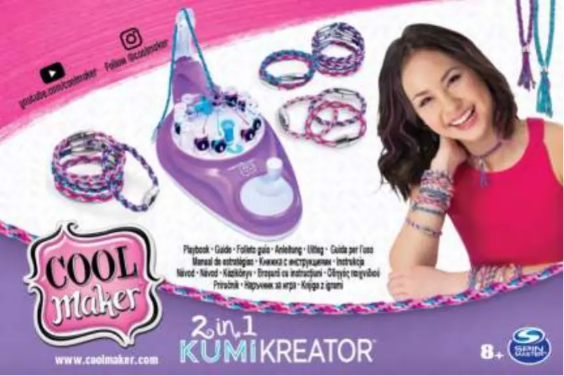 Page 1 de la notice Manuel utilisateur Cool Maker KumiKreator