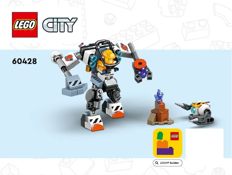 Page n°1 - Manuel utilisateur Lego City 60428