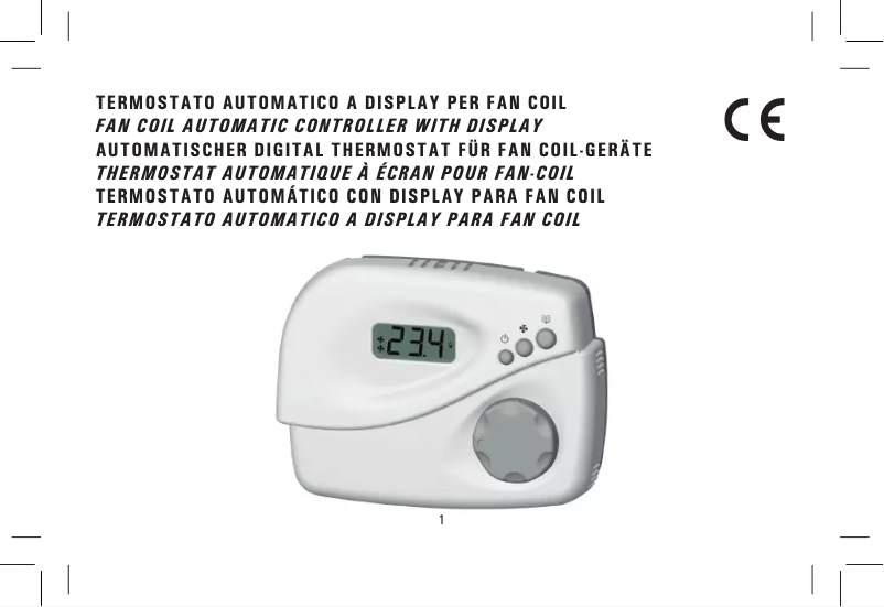 Page n°1 - Manuel utilisateur Seitron TFPF03MC