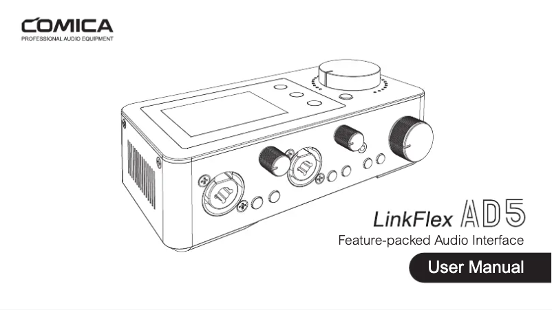 Image de la première page du manuel de l'appareil LinkFlex AD5