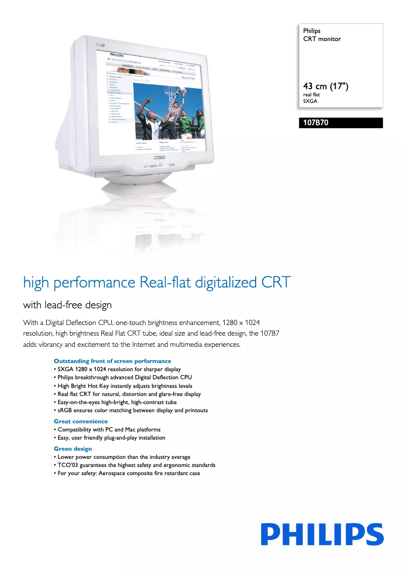 Imagen de la primera página del manual del dispositivo 107B70