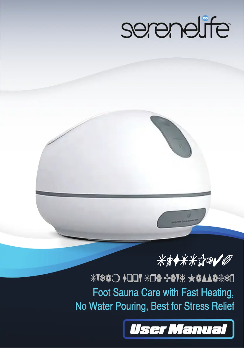 Page 1 de la notice Manuel utilisateur SereneLife SLFTSP140