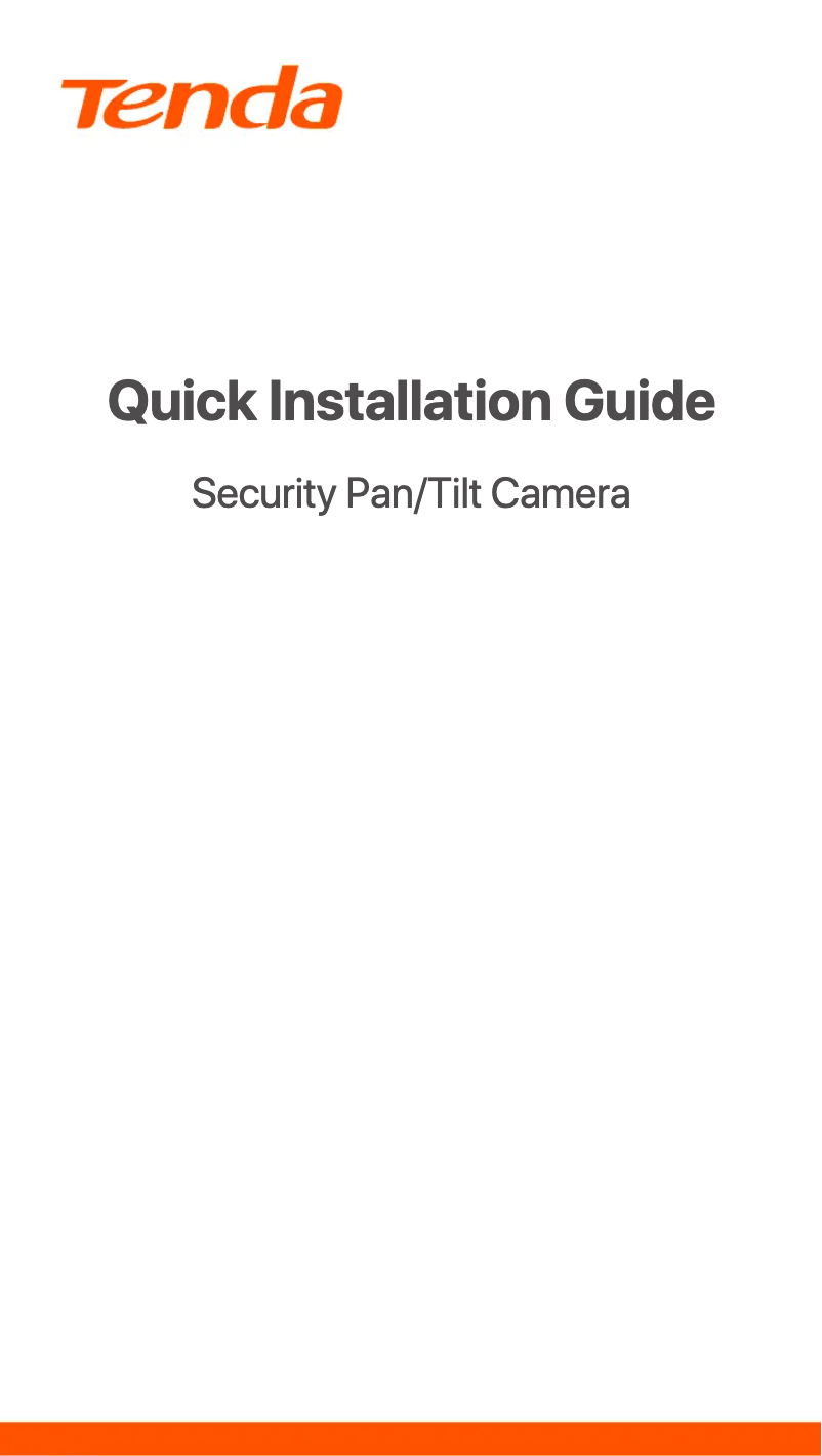Page n°1 - Manuel utilisateur Tenda CP6