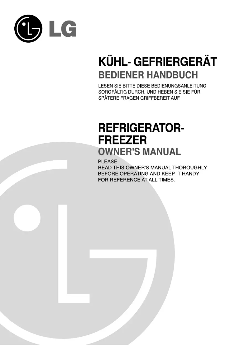 Image de la première page du manuel de l'appareil GR-B652