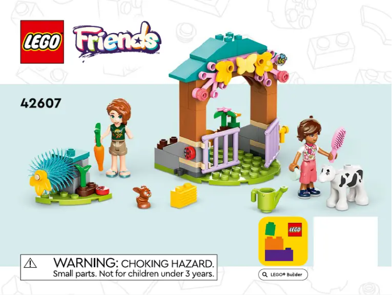 Page 1 of the manual User Manual Lego Friends 42607