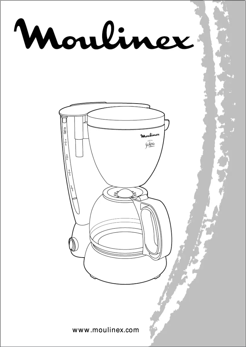 Image de la première page du manuel de l'appareil Little Solea B CA1