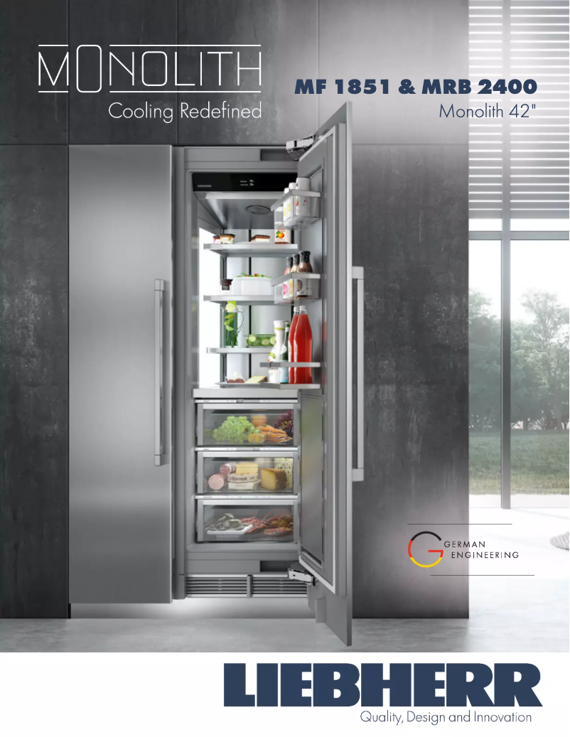 Image de la première page du manuel de l'appareil MRB 2400