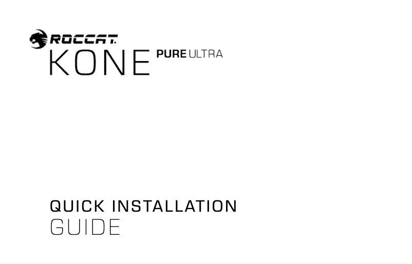 Página 1 del manual Manual de usuario Roccat Kone Pure Ultra