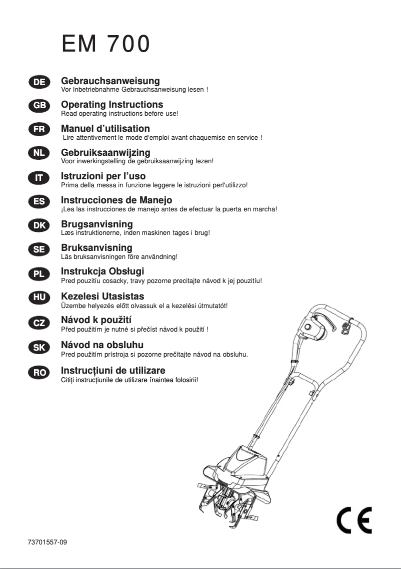 Page 1 de la notice Manuel utilisateur IKRA IEM 750