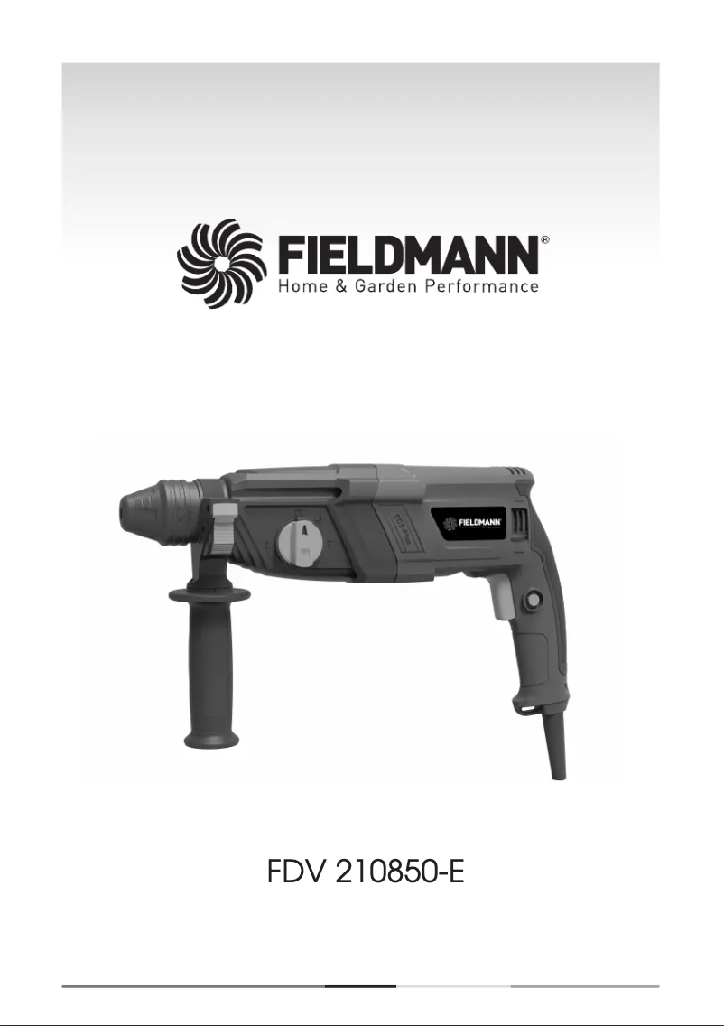 Page 1 de la notice Manuel utilisateur Fieldmann FDV 210850-E