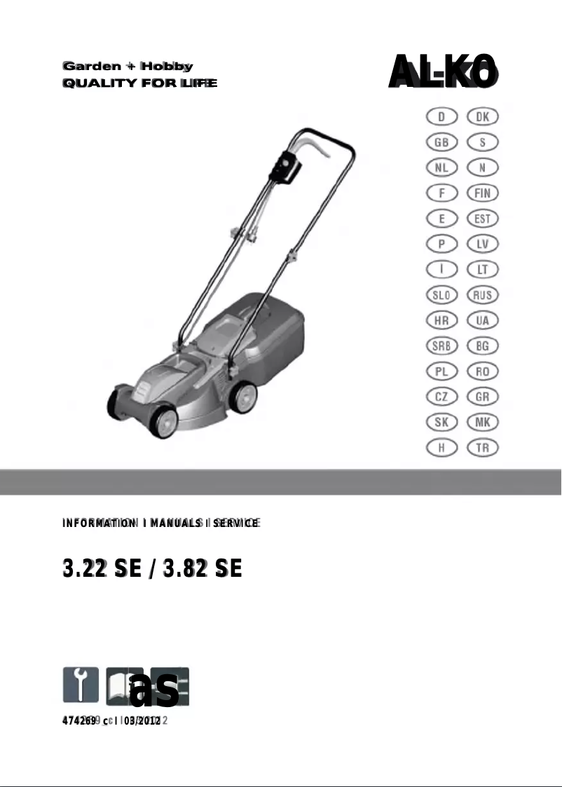 Page n°1 - Manuel utilisateur AL-KO Classic 3.22 SE